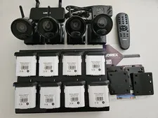 LOREX Wire-Free LHB926, LWB4901-C HD Security DVR with 4 Cameras, 8 Batteries