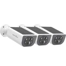 1-4PCS Wansview Wireless Security Camera WiFi Solar Battery Powered Home Outdoor