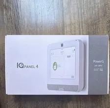 Qolsys IQ Panel 4 PowerG 345MHz 7in Touchscreen Alarm Panel WiFi Z-Wave Cam