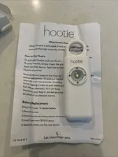 Hootie Alarm System - Personal Safety Alarm - White. R1