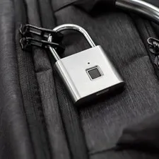 USB Rechargeable Waterproof Smart Fingerprint Padlock
