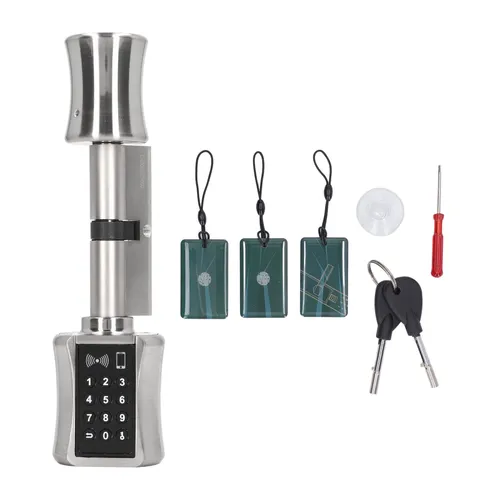 Smart Door Lock - Stainless Steel Brass  Electronic Lock, Low Consumption