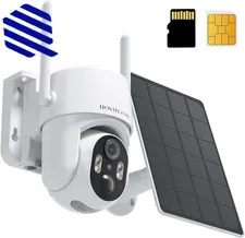 4G LTE Cellular Security Camera No Internet Needed 2K Solar No WiFi Security