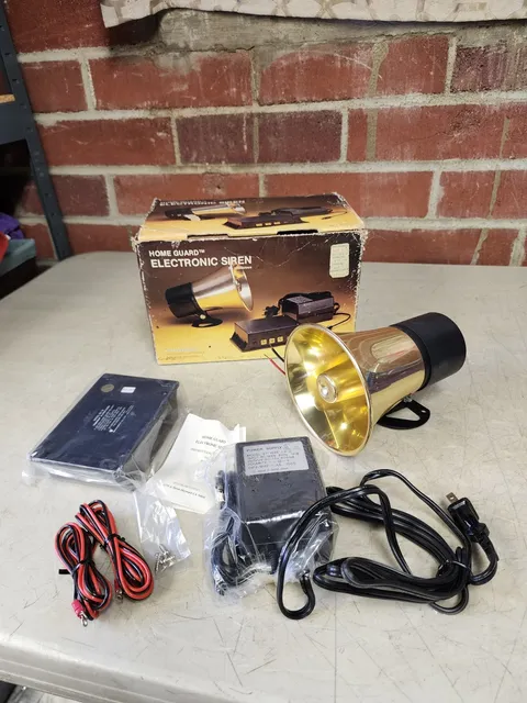 Home Guard BC12 Electronic Siren NOS