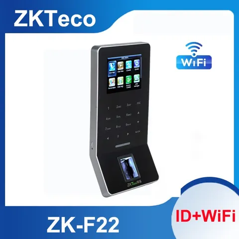 ZKTeco F22 WIFI+ID TCP/IP Biometric Fingerprint Time Attendance Access Control