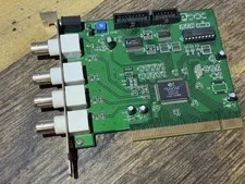 Conexant Fusion 878A 4-Port BNC PCI Video Capture CCTV DVR Card UCC4 Ver 2.0