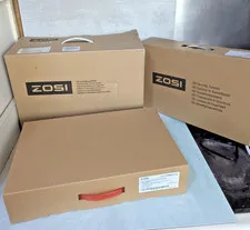ZOSI H.265+8CH 2MP DVR 1080P CCTV Security Camera System Night Vision 4 Cameras