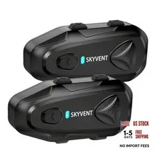 Bluetooth Motorcycle Headset Intercom - 4 Riders 1500m Q4 - Bluetooth Bluetooth