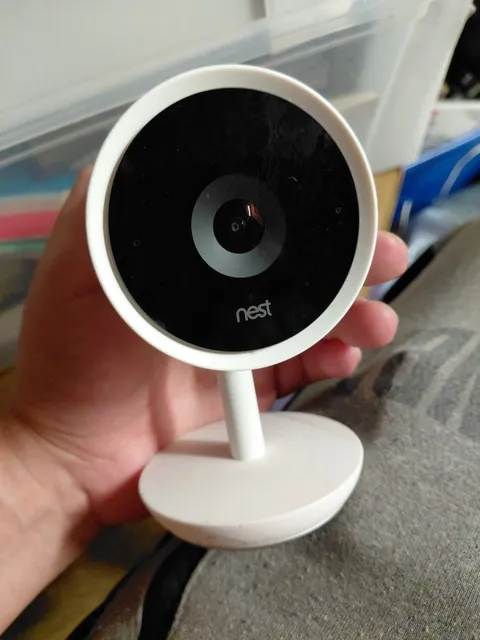 Google Nest Cam IQ Indoor Security Camera 1080p HD WiFi White A0053 Pre-Owned