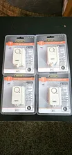 Defiant Door/Window Alarm 2-Pack 120 dB Chime/Siren Indoor White, Batteries
