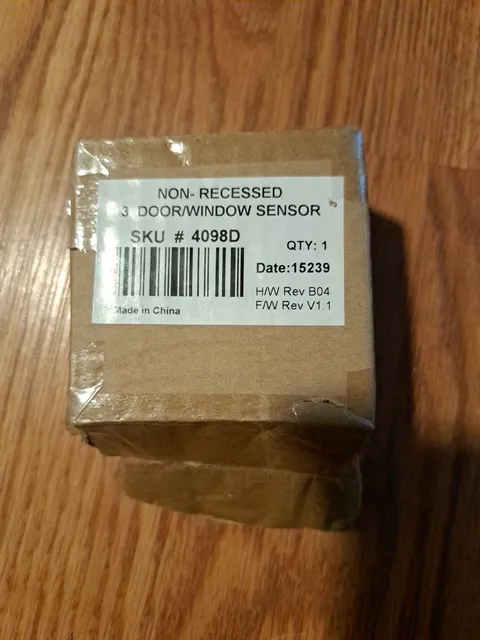 AT&T SKU# 4098D NON-RECESSED DOOR/WINDOW SENSOR