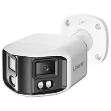 Liberty AI 8MP IP  2.8mm, 100’ IR, PoE Outdoor DUAL Bullet Camera-#L3IP8BDS180S