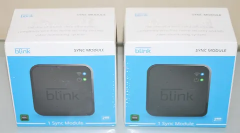 2 Blink Home Security System Sync Module for Blink XT or XT2 NO CAMERA Included