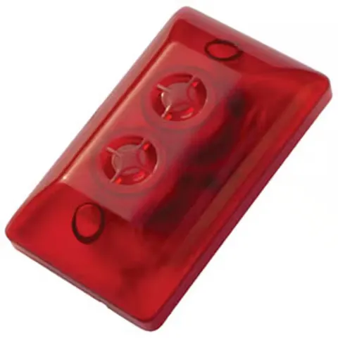 12-Volt Mini Size Siren with Dual Strobe (2-Pack)