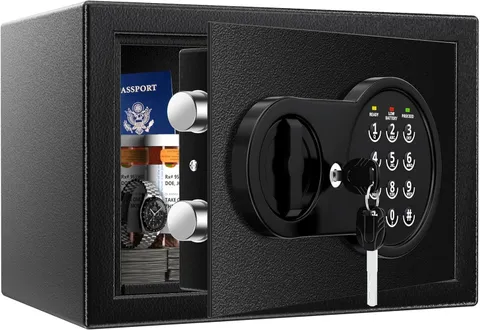 Caja Fuerte De Seguridad Digital De Dinero Joya Documentos Armas Para Casa Hotel