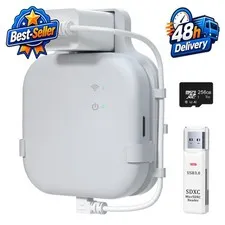 WDZREE 256GB Micro SD Card & Wall Mount for Blink Sync Module XR