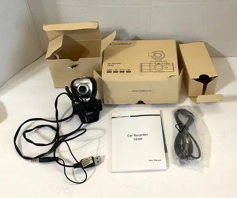 Crosstour Vintage Dash Cam CR71080P Car Dashboard Camera Video Recorder NEW!