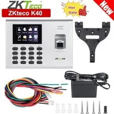ZKteco K40 Biometric Fingerprint Attendance Time Clock for Small Business