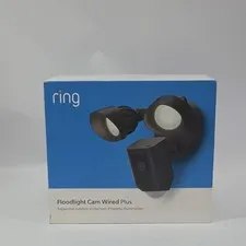 Ring Floodlight Cam Plus Floodlight Cam Black B08F6DWKQP