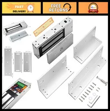 500KG Electromagnetic Lock, 1200LBS Magnetic Hold, Access Control System, LED In
