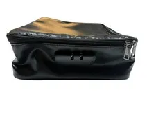 3-Layer Fireproof Document Box with Lock File Storage Box Waterproof Safe Bag US