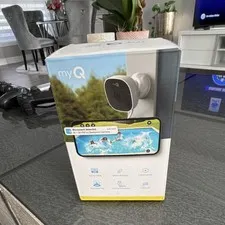 myQ Surveillance Camera 1080p Full HD Wi-Fi Motion Detection 2-Way Talk myQ App