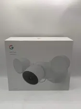 Google Nest Cam with Floodlight Outdoor Security Camera - White