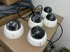 5 X GW Security GW5058IP 5MP IP PoE 4X Optical Zoom 2.8-12mm Len Dome - UNTESTED