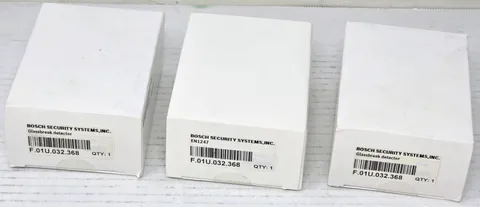 (Lot of 3) Bosch EN1247 Glassbreak Detector Transmitter F.01U.032.368