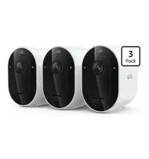 Arlo Pro 6 2K HDR Wireless Security Camera 3-Pack 6th Gen White NEW