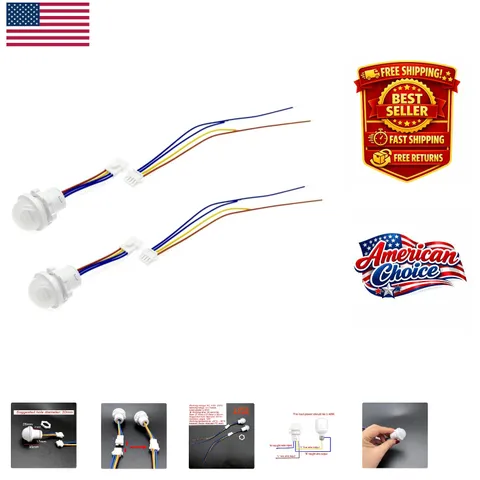 Automatic Motion Sensor Module for LED Lighting - Ideal for Homes and Businesses