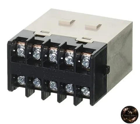 OMRON Power Relay W-type mounting screw terminals contact configuration 3a1b