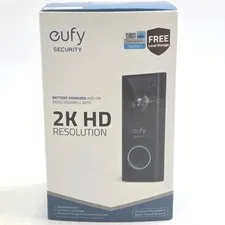 eufy T8210 2K HD Battery-Powered Video Doorbell Add-On Unit