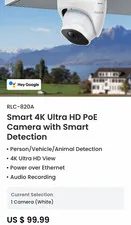 Lot of 10- Reolink RLC-820A 4K PoE Camera 