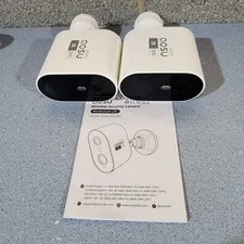 Aosu 2k Wireless Security Camera 2 pack, SD/Cloud, Outdoor, Waterproof C6L-2P