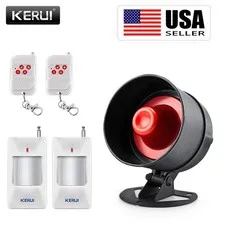 Wireless Alarm System Home Security Standalone Garage Burglar PIR Motion Sensor