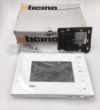 BTicino 322050 7" Color Video Door Phone Hands-Free Indoor Unit