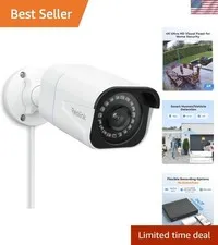 High Definition 4K PoE Surveillance Camera - Indoor & Outdoor Security Solution