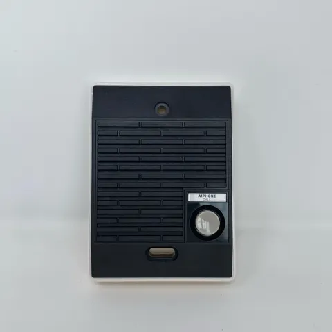 Aiphone LE-D Surface Audio Door Station Black 4.75x3.44 in