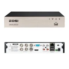 ZOSI 8CH 1080P DVR Video Recorder Free APP for Home Security Camera System