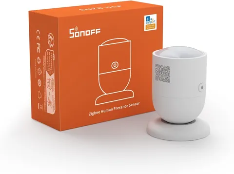 Zigbee Human Presence Sensor, SNZB-06P Zigbee Smart Motion Detector with 5.8GHZ