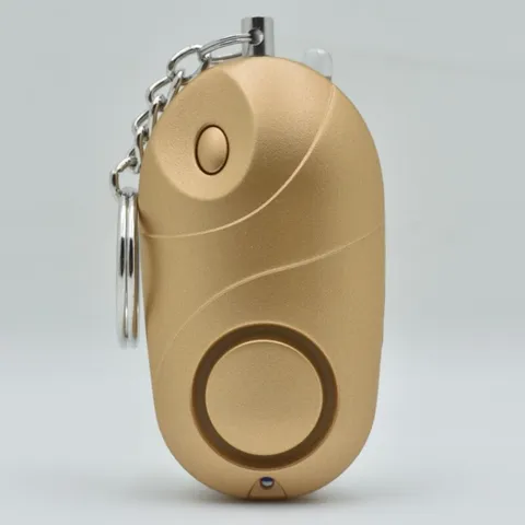 Safe Sound Alarm with Light Security Alarm Song Alarm Keychain