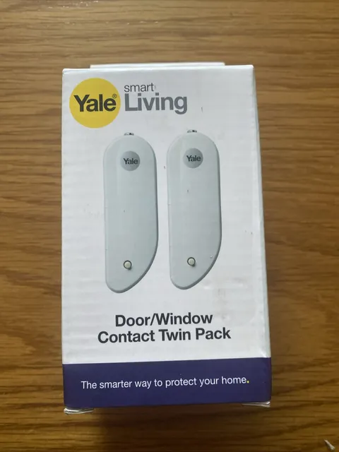 YALE SMART LIVING DOOR / WINDOW CONTACT TWIN PACK . New Sealed EF-2DC