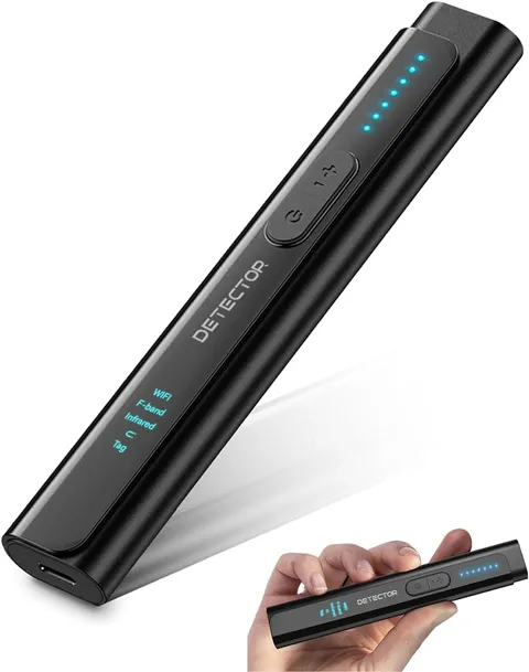 Hidden Camera Detectors 6-In-1 Hidden Bug and Camera Detector GPS Tracker Detect