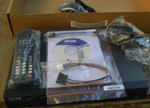 LTS LTD8304T-FT 4CH 264 HD-TVI DVR Recorder w/remote & power supply