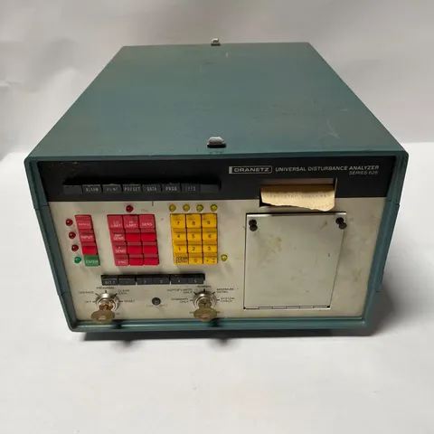 DRANETZ Universal Disturbance Analyzer Series 626 With Printer
