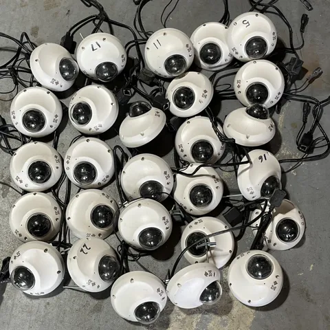 3S N9071 mini Dome Network Camera 2.8 MM 2 Megapixels Lot Of 25 A