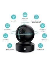 KASA SMART 1080P INDOOR PAN/TILT WIRED SECURITY CAMERA - EC71 - BLACK