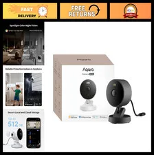 2K Indoor/Outdoor Security Camera - HomeKit, 2-Way Audio, Night Vision, AI Detec