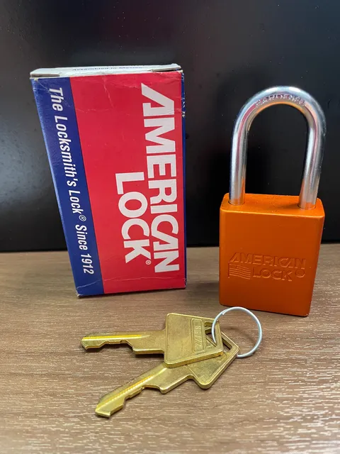 American Lock Safety Series Padlock A1106ORJ KD